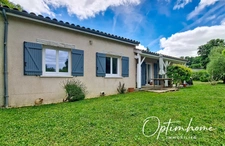 Plain-pied 3 chambres avec jardin clos au calme