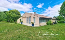 Plain-pied 3 chambres avec jardin clos au calme