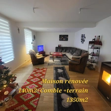 Maison à vendre 7 pièces rénovées + combles RAON L'ETAPE (88)