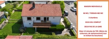 GENLIS (21110) Maison individuelle à vendre 5 pièces, 3 chambres possibilité 4, sous-sol complet avec garage sur 482m2