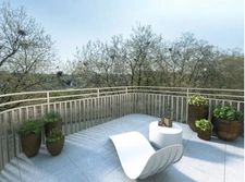 Appartement T3 avec terrasse, 2nd étage, 3 chambres parking cave
