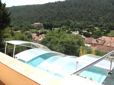 VAR (83) Near Brignoles Villa 183m² terraces swimming pool outbuildings exceptional views and calm / land of 1939m²