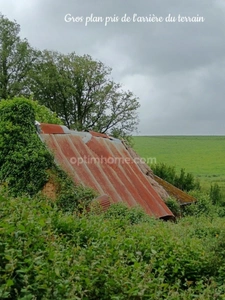 Terrain de loisirs de 2 300 M2 avec ancienne dépendance – Zone agricole – Crédin