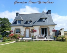 Maison de 115 m2 sur terrain de plus 3200 m2 avec hangar et ruisseau sur Pluméliau