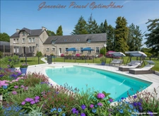 Propriété d'exception de 370 m2 à Pluméliau-Bieuzy avec piscine extérieure chauffée sur 6700 m2 de verdure