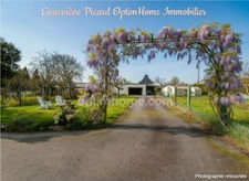 Maison de plain-pied de 152 m2 avec hangar indépendant de 150 m2 sur près de 2700 m2 de terrain proche des commerces de Merdrignac 