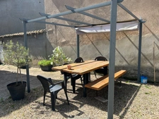 Maison ancienne de caractère, à la campagne.