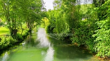 Propriété de caractère avec vue rivière, jardin paysager et volumes exceptionnels – Beaumontel