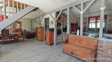 Maison 140 m² – Vie de plain-pied possible – Véranda récente 32 m² – 2 garages – Terrain 807 m² – Saint-Ouen-du-Tilleul