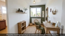 GRAND-COURONNE – MAISON DE CHARME EN BRIQUES ET SILEX – 3 CHAMBRES – JARDIN – GARAGE – BEAU POTENTIEL