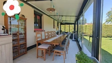 Maison 140 m² – Vie de plain-pied possible – Véranda récente 32 m² – 2 garages – Terrain 807 m² – Saint-Ouen-du-Tilleul