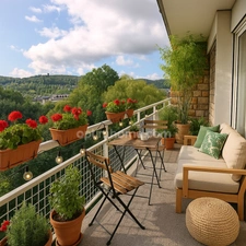 Appartement à vendre 3 pièces avec balcon DARNETAL (76) avec vue imprenable sur la côte de Waddington