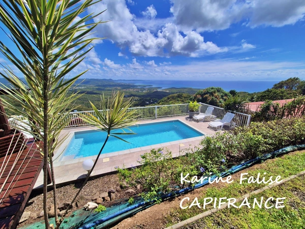 Le Diamant - Villa T5 avec studio indépendant, piscine et vue mer imprenable ! 