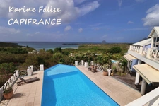 Villa d'architecte T5 avec studio indépendant, piscine et vue mer exceptionnelle