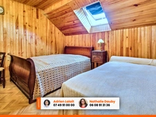 Maison 3 chambres dont 1 en RDC - Grand terrain, champ, hangars
