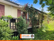 Maison bordée par rivière - 2 chambres - 4000m²