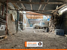 Maison de bourg à rénover de 125 m² – 4 chambres – Jardinet – Garage