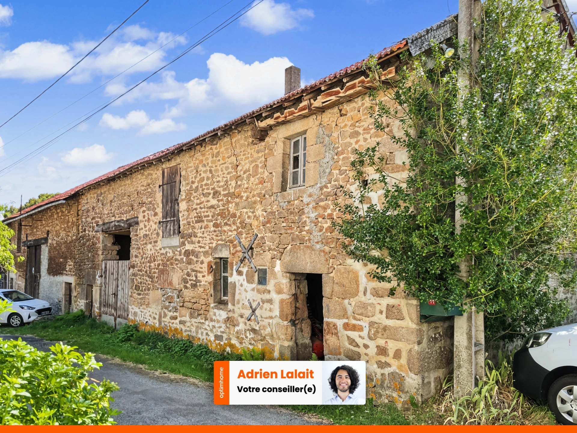 Maison 1 pièce 180 m² · à Bersac sur Rivalier · 180 m² · 33 500 €