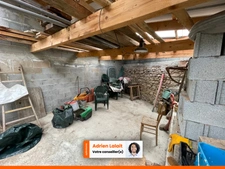 Maison de bourg à rénover de 125 m² – 4 chambres – Jardinet – Garage