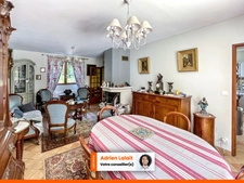Maison 3 chambres, 1 bureau, grand jardin, très bon état