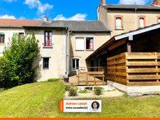Maison rénovée bourg - Gare SNCF - 3 chambres - PAC - Panneaux solaires - Vue Monts d'Ambazac