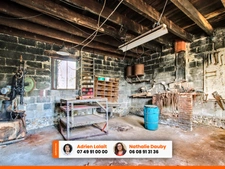 Maison 3 chambres dont 1 en RDC - Grand terrain, champ, hangars