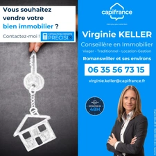 Maison Individuelle de 110 m² à vendre à FEGERSHEIM (67) - Terrain de 440 m² - Dépendance
