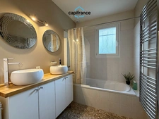 Toulouse, 25 min, Bessières, agréable villa de plain-pied T4 de 2005, 92 m² avec garage 