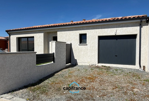 Brens 81 centre, villa neuve T3 de 2025, 76 m² avec garage, terrain 400 m².