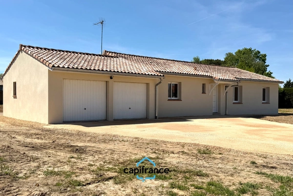 Bessières 5 min, villa T4 de 118 m², garage de 40 m², terrain de 1500 m² 