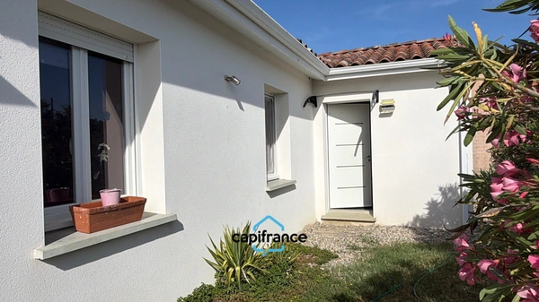 Toulouse, 20 min, Buzet sur Tarn, agréable villa de plain-pied T4 de 2017, 90 m² env + garage de 15m²