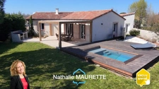 Toulouse, 25 min, BUZET SUR TARN, villa de plain-pied T4 de 108 m² avec garage de 35 m².