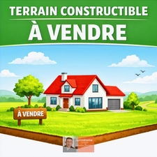 Cramans – Beau terrain constructible de 970 m² dans un environnement calme et verdoyant