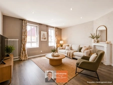 Ensemble immobilier – 2 appartements – 184 m² habitables – Chaussin centre – Potentiel locatif