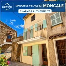 Maison de village  100 m² avec terrasse et jardin, fort potentiel à Moncale.