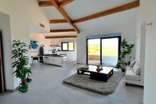 RARE Sant Ambroggio quartier des Villas - Villa Neuve 2024 225 m² 6 chambres - piscine Vue Mer.