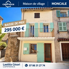 Maison de village  100 m² avec terrasse et jardin, fort potentiel à Moncale.