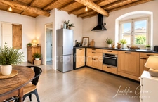 PIETRANERA – Renovated village house of 100 m² – Two 2-bedroom apartments with terraces and sea views