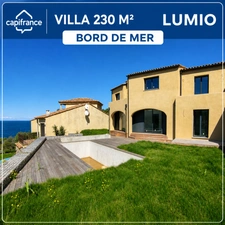 RARE Sant Ambroggio quartier des Villas - Villa Neuve 2024 225 m² 6 chambres - piscine Vue Mer.