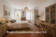 Maison de village  100 m² avec terrasse et jardin, fort potentiel à Moncale.
