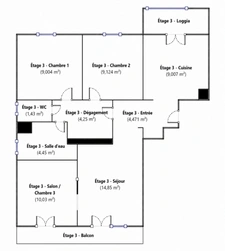Appartement à vendre 4 pièces SAINT MARTIN D'HERES (38)