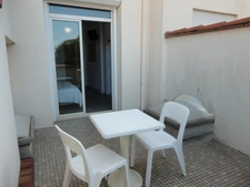 Dpt Pyrénées Orientales (66), à vendre ARGELES SUR MER appartement 1 pièce 22.34 m² terrasse vue pinède