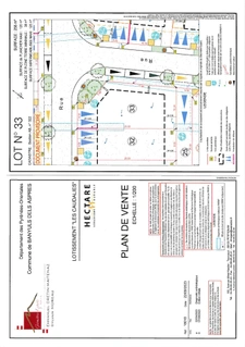 Dpt Pyrénées Orientales (66), à vendre BANYULS DELS ASPRES terrain constructible 256 m² en 3 faces