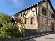 Ancien moulin du XVIIᵉ siècle avec rivière et (gîte 5 pièces - 78m2) SAINT AUBIN EPINAY (76)