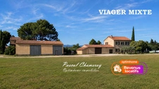 VIAGER MIXTE CARPENTRAS | Maison de 215 m² habitables sur un terrain agricole de 7 175 m² avec revenu locatif