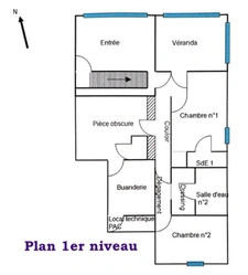 VERNÈGUES (13) | Maison de 190 m² avec T3 en rez-de-chaussée et magnifique vue sur le Lubéron