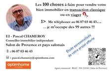 CAVAILLON | T3 de 61 m² avec terrasse couverte et stationnement privatif en petite résidence fermée