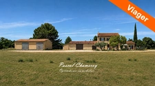 CARPENTRAS (84) | VIAGER - Maison de 215 m² habitables avec revenu locatif sur un terrain agricole de 7 175 m²