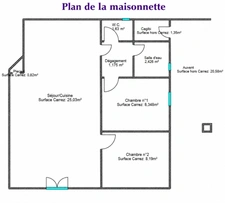 CARPENTRAS (84) | VIAGER - Maison de 215 m² habitables avec revenu locatif sur un terrain agricole de 7 175 m²