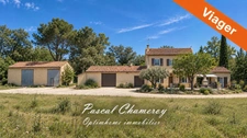 VIAGER À CARPENTRAS (84) | Maison de 215 m² habitables (avec revenu locatif) sur un terrain de 7 175 m²